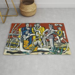 Man in the New Age by Fernand Leger Rug