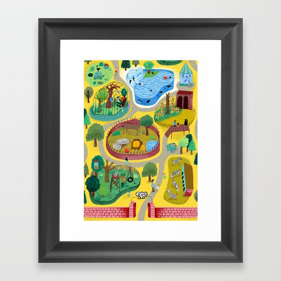 Zoo Framed Art Print