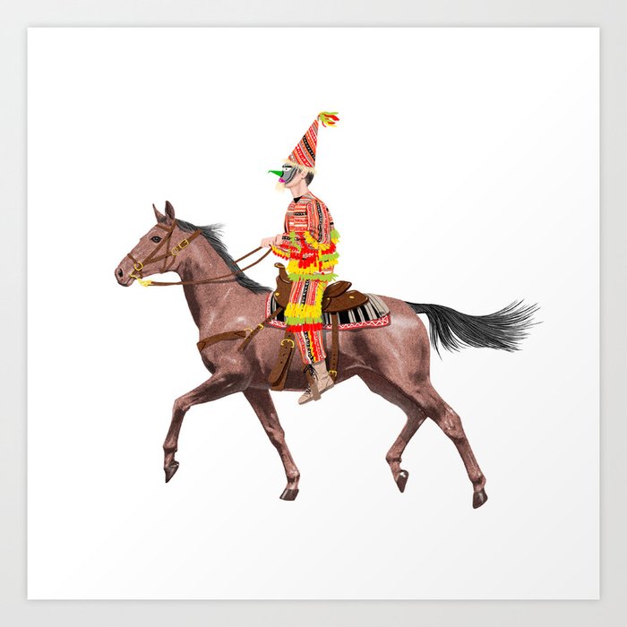 courir de mardi gras art