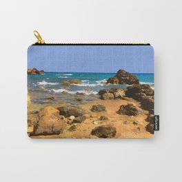 Watercolor Beach  Carry-All Pouch