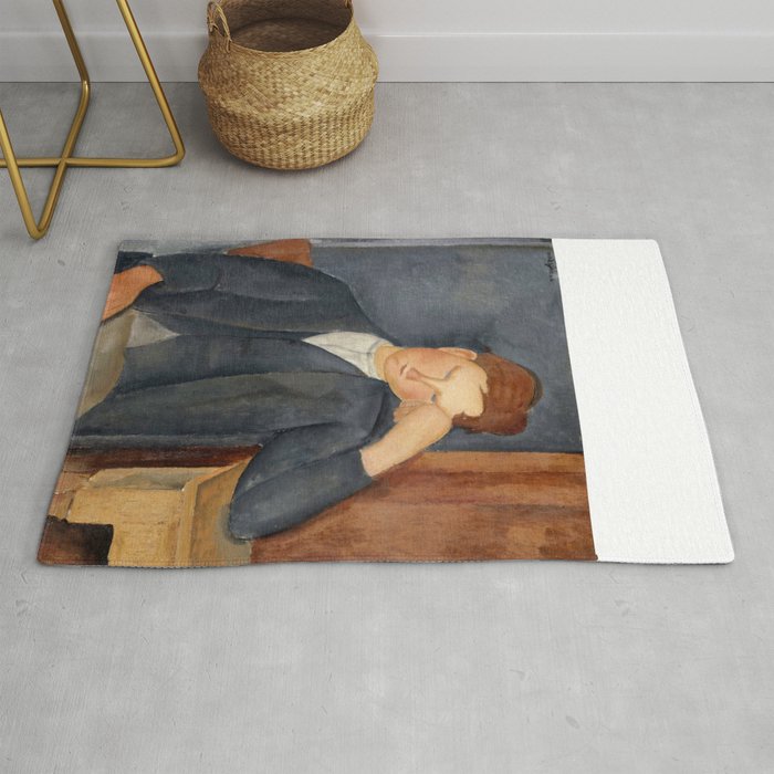 Amedeo Modigliani "The Young Apprentice" Rug