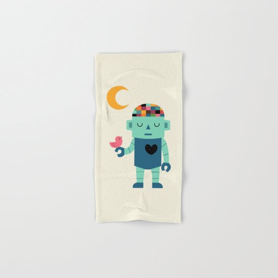 Robot Dreams Hand & Bath Towel