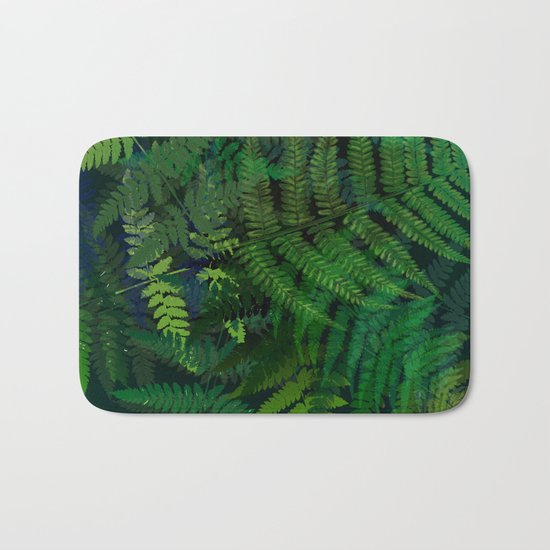 Forest Fern Bath Mat