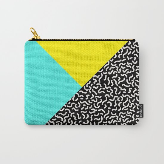 Memphis pattern 27 Carry-All Pouch