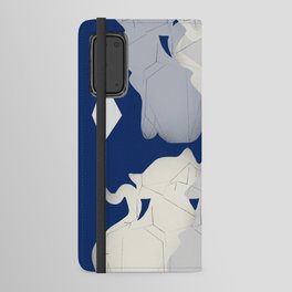 Origami cat graphic design Android Wallet Case