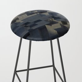 Abstract Concrete IV Bar Stool