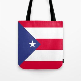 Puerto Rico flag emblem Tote Bag