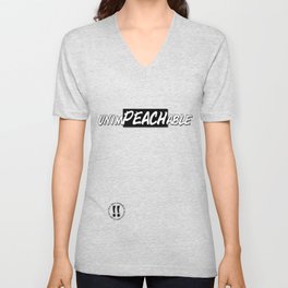UnimPEACHable V Neck T Shirt