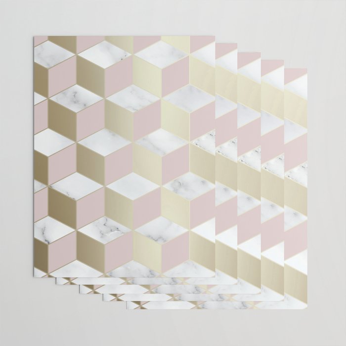 pink and gold wrapping paper