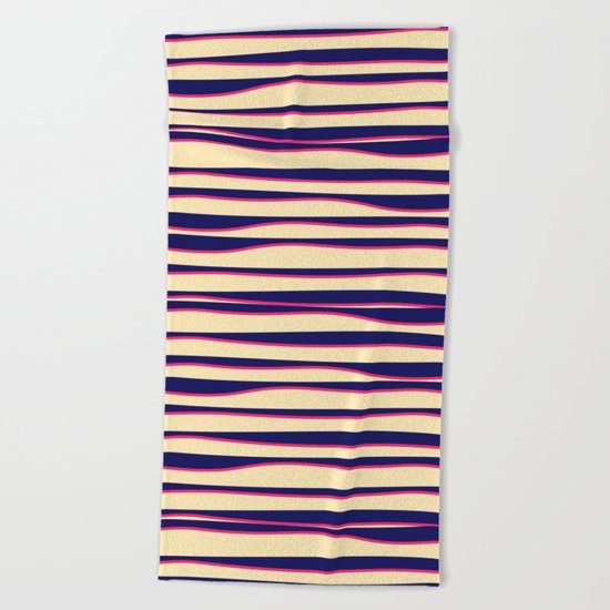 Funky Zebra Beach Towel