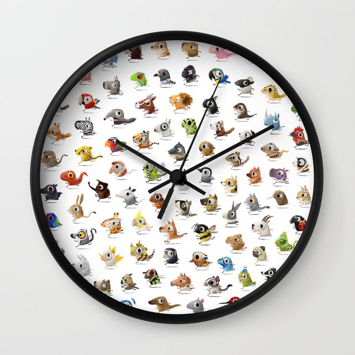 Marathon Animals Wall Clock