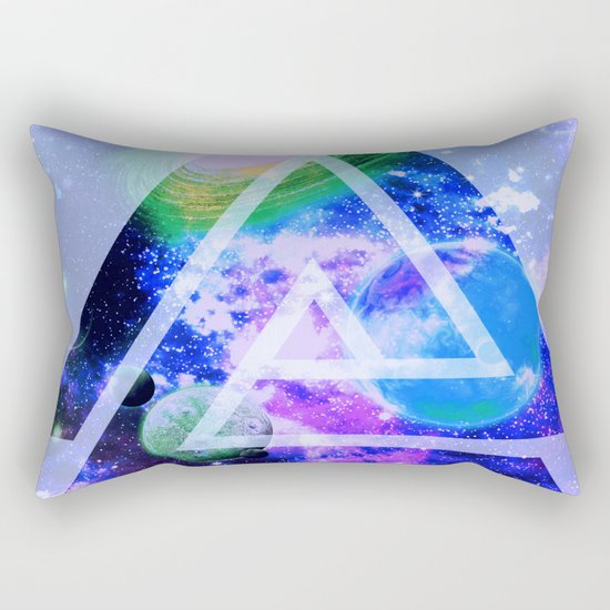 The purple space Rectangular Pillow
