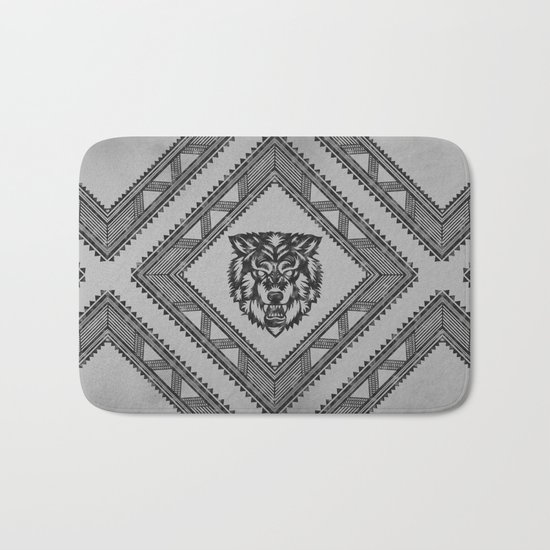 The Wolf Bath Mat