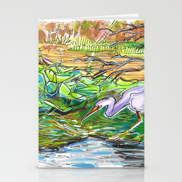 Floating Forest Stationery Cards