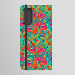 Tropical Fire Mingos Android Wallet Case