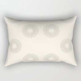 Abstract sun pattern  Rectangular Pillow