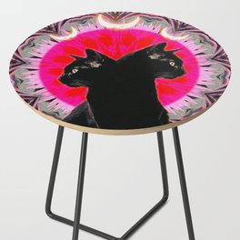 twin cats Side Table