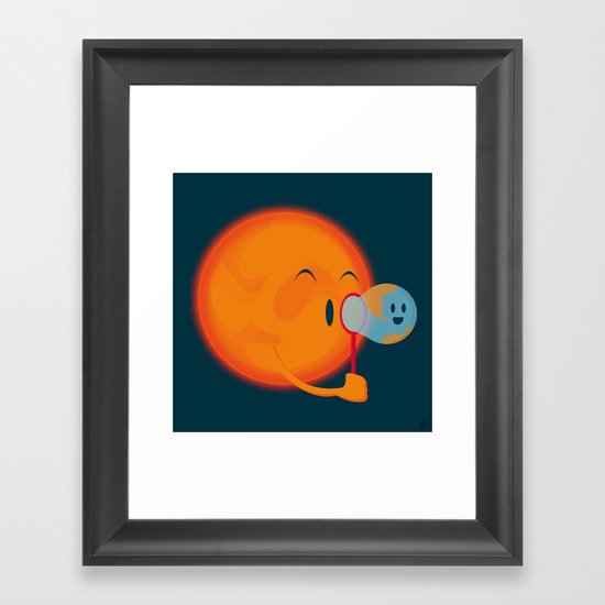 My Big Bang Theory Framed Art Print