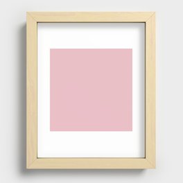 Blush Kiss Recessed Framed Print