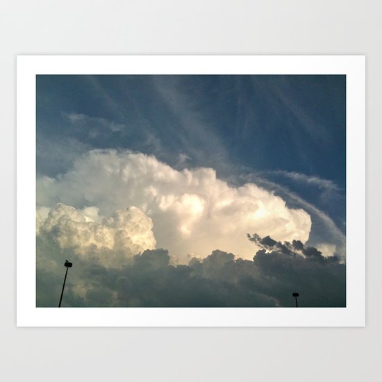 Clouds Art Print
