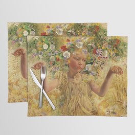 The Four Seasons, Summer by Leon Frederic Placemat