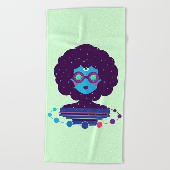Ethereal Mistress Beach Towel