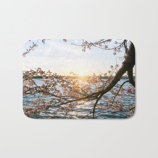 Sun Over the Horizon Bath Mat