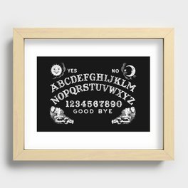 Ouija Board Recessed Framed Print