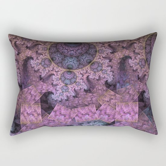 Unendless amazing patterns and balls Rectangular Pillow