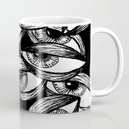 Eyes in the Dark - Eye Pattern Drawing Mug