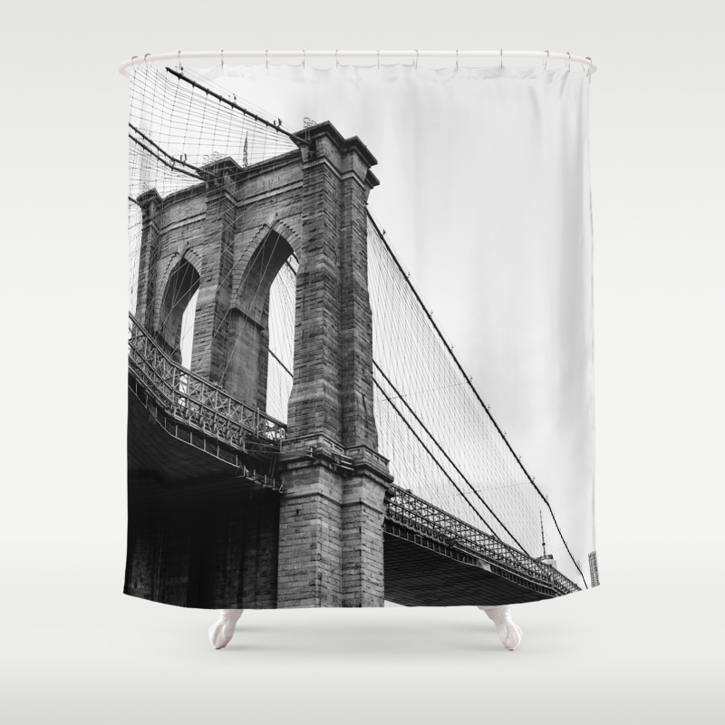 Brooklyn Bridge Ii Shower Curtain By Bethanyyoung Society6
