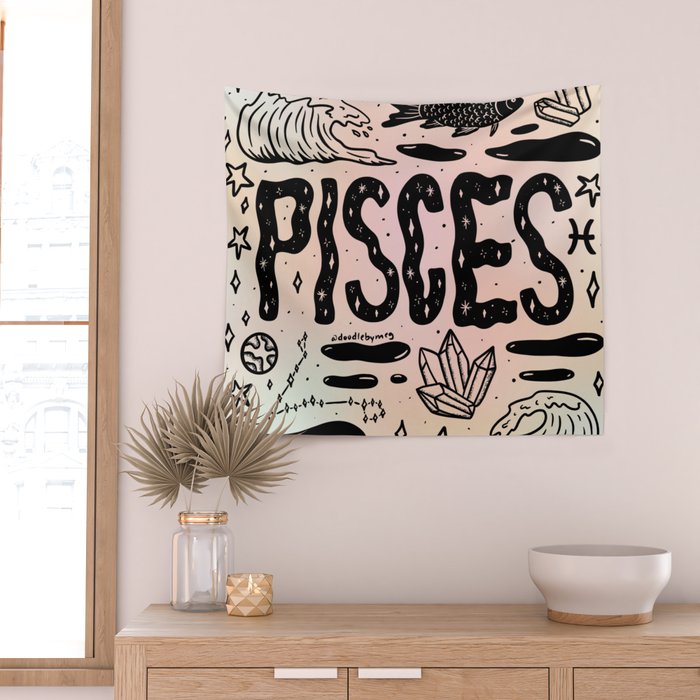 Pisces wall tapestry deals