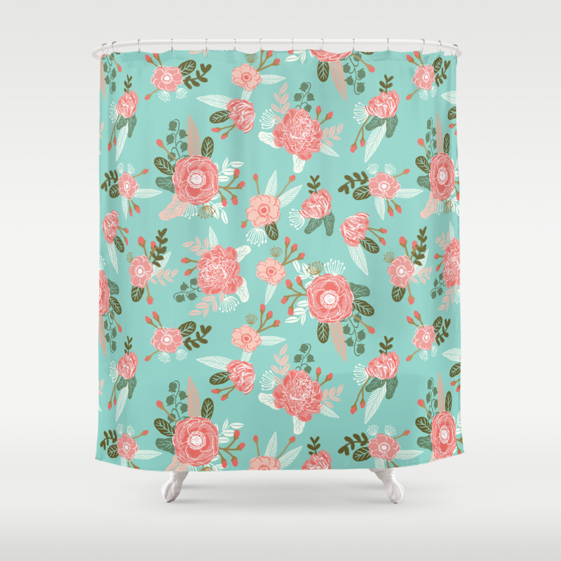 Flowers Pastel Mint Painting Watercolor Abstract Minimal Gender