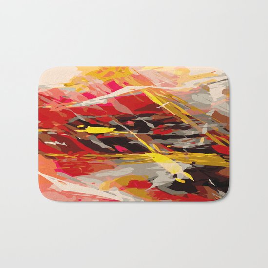 fire cage Bath Mat