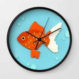 Goldfish Wall Clock