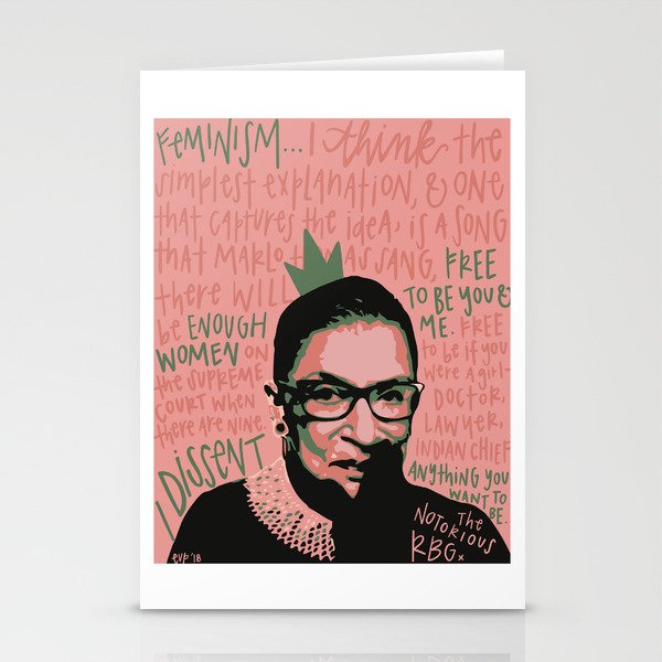 The Notorious RBG. Stationery Cards