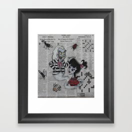 Beetlejuice Framed Art Print