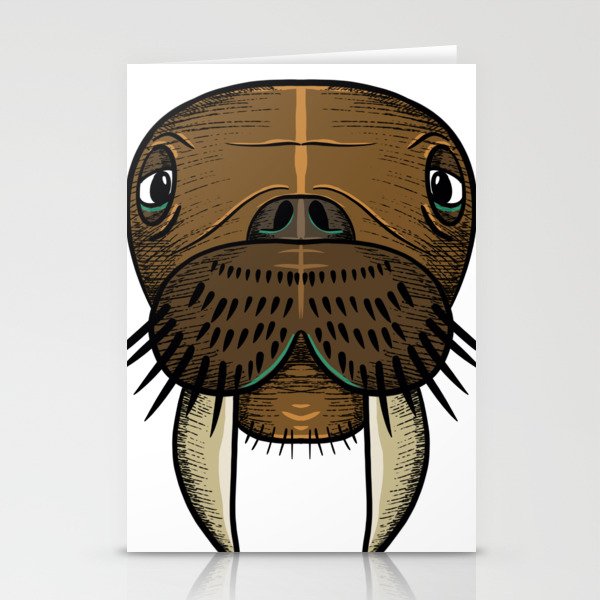 Walrus, Regular Stationery Cards