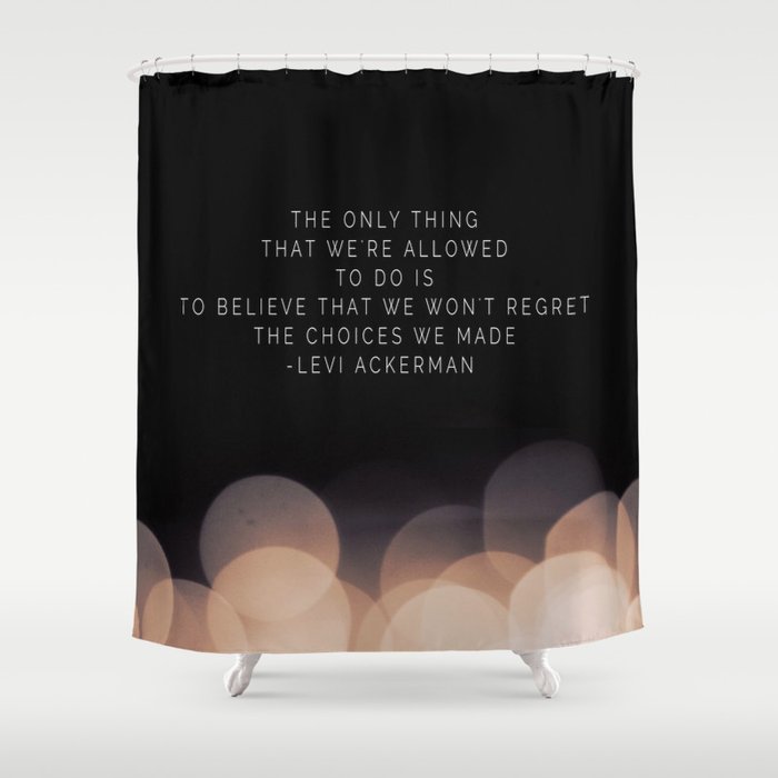 Levi Ackerman Shower Curtain
