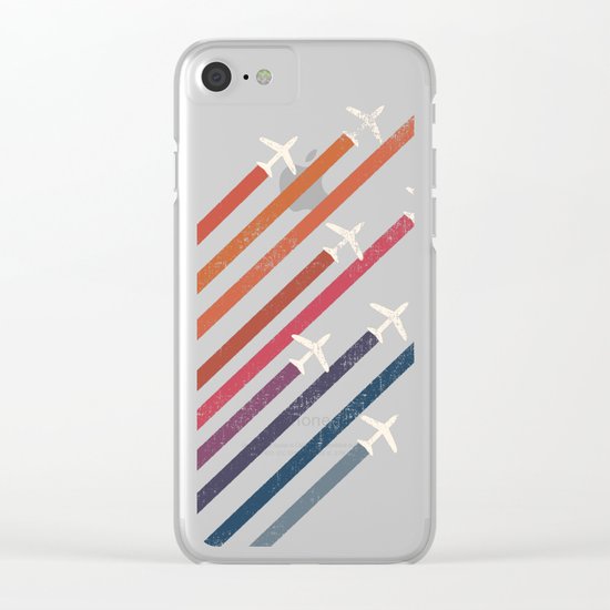 Aerial acrobat Clear iPhone Case