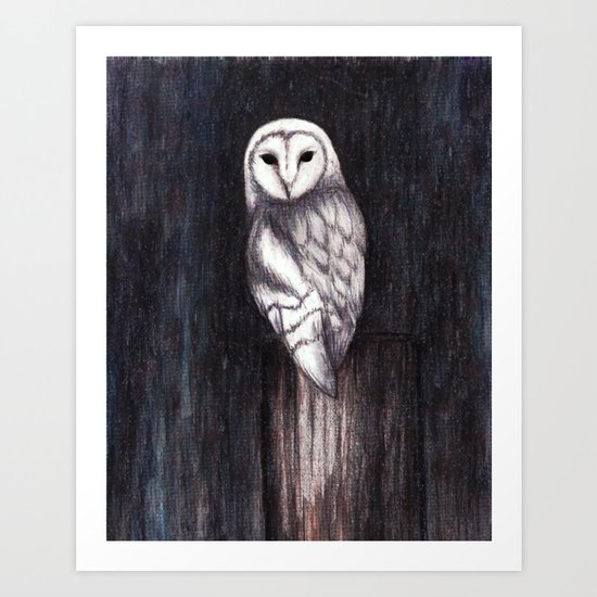 Snowy Owl Art Print