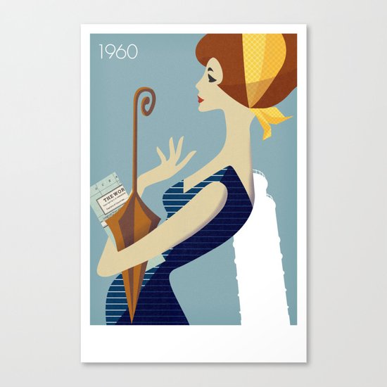 Italy 1960 Canvas Print