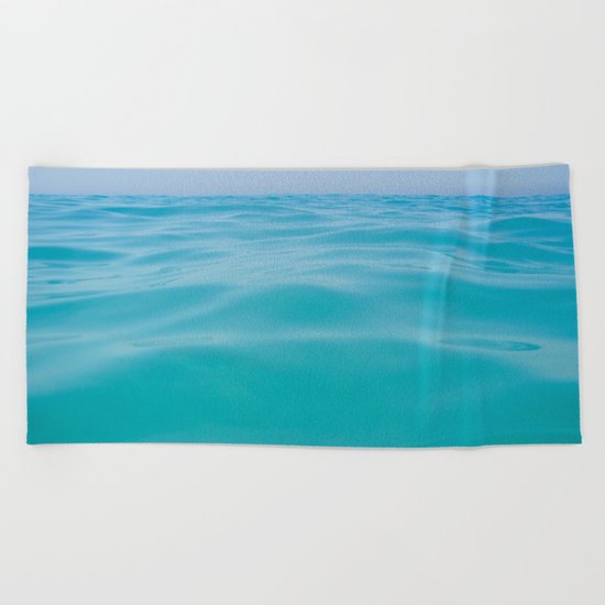 NEVER ENDING OCEAN Beach Towel