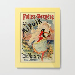 French belle epoque mime theatre advertising Metal Print | Artnouveau, Antique, Vintage, Pantomime, Lemiroir, Aapshop, Clown, Aapbelgium, Old, Pierrot 