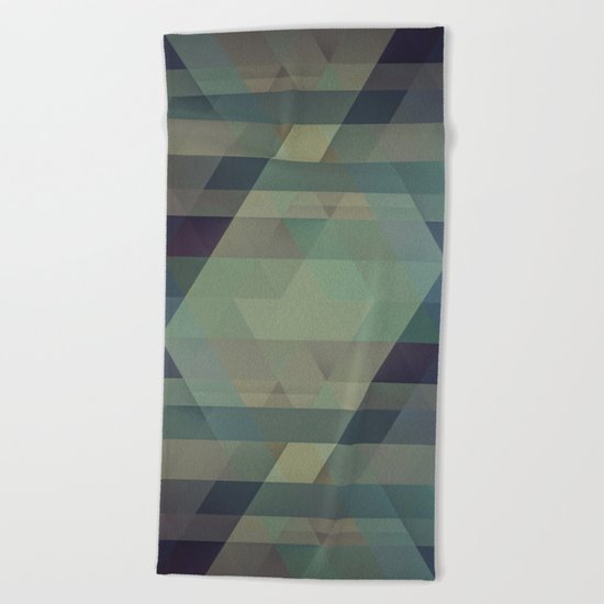 The Clearest Line VIII Beach Towel
