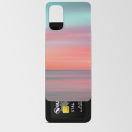 Evening Sunset Colors at Sea Android Card Case