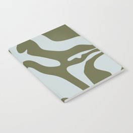 1 Abstract Swirl Shapes 220711 Valourine Digital Design Notebook