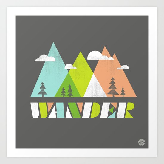 Wander Art Print