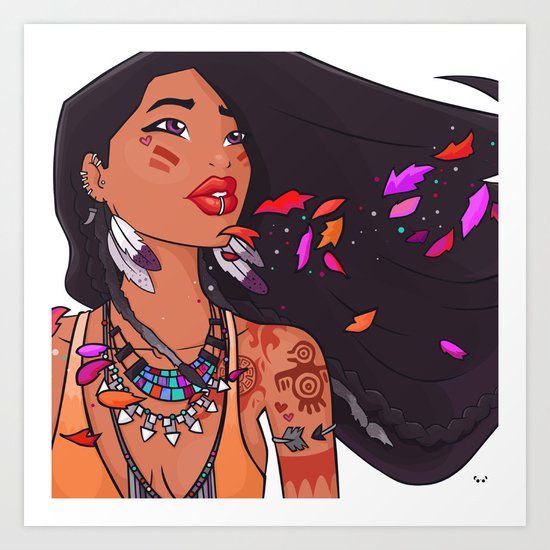 Colors Art Print