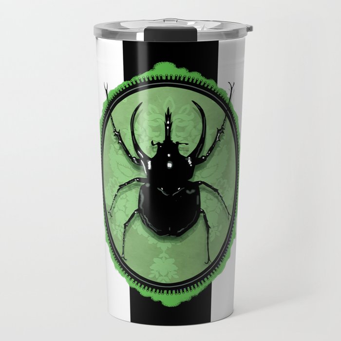 Juicy Beetle GREEN Travel Mug